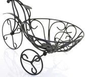 Ferforje Dekoratif Bisiklet Çiçeklik St00077 - 2