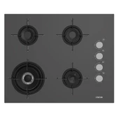 Altus Gri Cam Ankastre Set 570 G - 189 Dg Woklu - 322 G Dijital Turbo -Hediyeli - 3