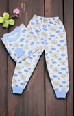 Bulut Desenli Erkek Bebek Pijama Takımı - 9
