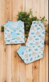 Bulut Desenli Erkek Bebek Pijama Takımı - 6