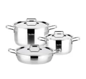 Tantitoni Premium 6 Parça Paslanmaz Çelik Tencere Seti - 1