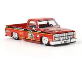 Mini GT //130 Chevrolet Silverado Tamiya X Kaido House Clodbuster Model Araba - 1