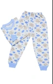 Bulut Desenli Erkek Bebek Pijama Takımı - 12
