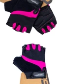 Raptor XC Sport Eldiven Kısa Parmak Bisiklet Eldiveni MTB Yarım Parmak Eldiven S Beden Pembe thumbnail 2