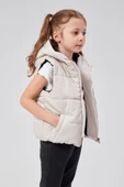 Kapüşonlu Kız Çocuk Şişme Yelek 51307 - 9