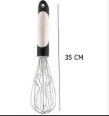 35 Cm Silikon Saplı   Çırpıcı Tel Çırpma Teli - 3
