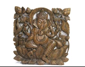 Ahşap Duvara Asmalı El Oyması Pano 2/1 thumbnail 3