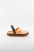 Akınalbella Kadın Sandalet / Terlik NEON TURUNCU-SIYAH - 3