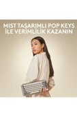 Logitech POP Keys Beyaz Gri Kablosuz Mekanik Klavye - 8