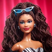 Orjinal Barbie Mavi Safir 65. Yıl Dönümü Bebeği ESMER - 2