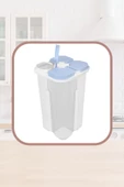 4 Bölmeli Erzak Kabı Kapaklı 3000 ML Pembe - 8
