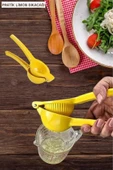 Limon Sıkacağı Plastik Elden Sıkmalı Lemon Naranciye Sıkacak - 1