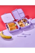 Pony Model Kendinden Kaşıklı 4 Bölmeli 2 Katlı Beslenme Kutusu - Bölmeli Beslenme Kabı thumbnail 3