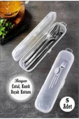 5 Adet Multix Çatal Kaşık Bıçak Saklama Kutusu Çeyizlik Kaşık Takımları Düzenleyici Saklama Kabı thumbnail 2