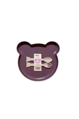 Bear Çatal Kaşıklı Mama Tabağı - Bebe Mama Seti Mor - 2