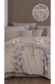 Pamuklu Çift Kişilik Nevresim Takımı - Ranforce Kumaş Aygün Çarşaf Nevresim Yastık thumbnail 1
