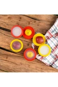 3 Adet  Fresh Cup Buzdolabı Limon Elma Tazeliğini Koruyan Saklama Kabı Kokutmaz Soğan Kutusu - 4