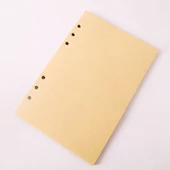 Yaprak Desenli Çizgisiz Deri Defter - 3