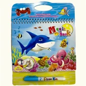 Magic Water Sihirli Boyama Kitabı - Denizaltı Canlıları - 2