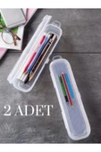 2 Adet Multix Kilitli Kapak Kalemlik - Çanta İçi Düzenleyici Saklama Kabı thumbnail 1