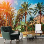 Hindistan Cevizi Ağaç Manzaralı Duvar Kağıdı thumbnail 6