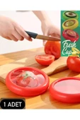 Yeniden Kullanılabilir 1 Adet Soğan Meyve Sebze Limon Tazeliğini Koruyan Fresh Kap thumbnail 1