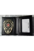 ROZET METAL,YAKIN KORUMA ROZETLİ CÜZDAN SATINAL-SIVILE SATILMAZ. - 1