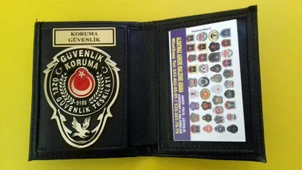 Özel Güvenlik Rozetli Cüzdanı Al.Sadece Özel Güvenlik Görevlisi Sipariş Verebilir.Sivile Satılmaz. - 1