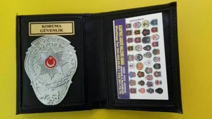 Özel Güvenlik Rozetli Cüzdanı Al.Sadece Özel Güvenlik Görevlisi Sipariş Verebilir.Sivile Satılmaz. thumbnail 1