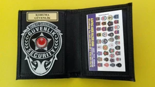 Özel Güvenlik Rozetli Cüzdanı Al.Sadece Özel Güvenlik Görevlisi Sipariş Verebilir.Sivile Satılmaz. thumbnail 1