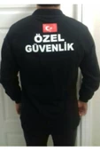 UZUN KOL,SİYAH RENK,ÖZEL GÜVENLİK TİŞÖRT SATINAL.SIVILE SATILMAZ. - 1