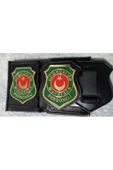 GÜMRÜK MUHAFAZA ROZETLİ CÜZDAN+KEMER ROZETİ AL - SADECE KURUM ADRESINE GONDERILIR - SIVILE SATILMAZ - 1