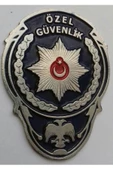 ÖZEL GÜVENLİK ROZETLİ CÜZDANI v +1-ROZET  SATINAL.SIVILE SATILMAZ - 2