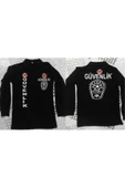 Bakmadan Geçme,uzun Kol,siyah Renk,özel Güvenlik Tişört Satınal - 1