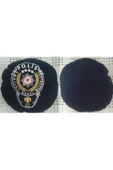 Polis Emoji Yastık Satınal,yazıları Nakış Işlemeli Silinmez. thumbnail 2