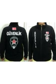 GÜVENLİK POLAR MONT +GÜVENLİK ROZETLİ CÜZDAN SATINAL-KIŞIN SOĞUKTAN KORUR-SIVILE SATILMAZ. - 1