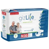 Gizlife Belbantlı Orta Boy M 30'lu Hasta Bezi - 1