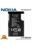 Day Nokia 6300i Pil Batarya Bl-4c (bl4c 890 Mah Uzun Ömürlü Yüksek Kapasite) 2 Yıl Garantili - 6