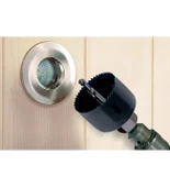 8 Parça Panç Seti Ağaç Kesme Testere Matkap Ucu Takımı Alçıpan Tavan Kesme thumbnail 2