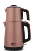 Stilevs Çays Inox 1650 W Çelik Çay Makinesi ROSE - 1