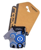 Raptor Çocuk Eldiveni Silikon Jelli Kısa Parmak Çocuk Bisiklet Eldiveni XS Beden Mavi thumbnail 1