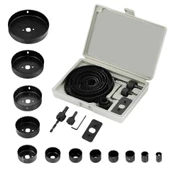 16 Parça Panç Seti Ağaç Kesme Testere Matkap Ucu Takımı Alçıpan Tavan Kesme thumbnail 1