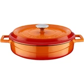 Lava Demir Döküm Yayvan Tencere Turuncu 24 Cm Lvyst24k2o thumbnail 1