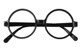 Siyah Çerçeveli Harry Potter Gözlüğü thumbnail 2