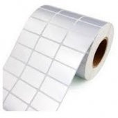 SİLVER MAT ETİKET 2000 Lİ SARIM 1 RULO FİYATI 3 LÜ Y.YANA 40x30 - 1