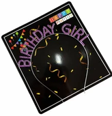Mor Renk Kristal Taşlı Parlak Birthday Girl Yazılı Taç 16x17 Cm thumbnail 4
