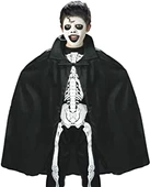Siyah Renk Yakalı Halloween Pelerini 90 Cm - 4