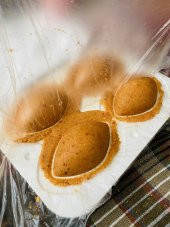 Beyaz 4lü İçli Köfte Kalıbı Pratik Dayanıklı Aparat 3 Parça - 4