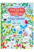 Tübitak Yayınları OKUL ÖNCESİ VE ANAOKULU İÇİN-Ara ve Bul Resimli Bulmacalar Minik Hayvanlar - 1