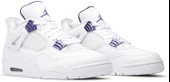 Nike Air Jordan Retro 4 Purple Metallic Spor Ayakkabı - 8